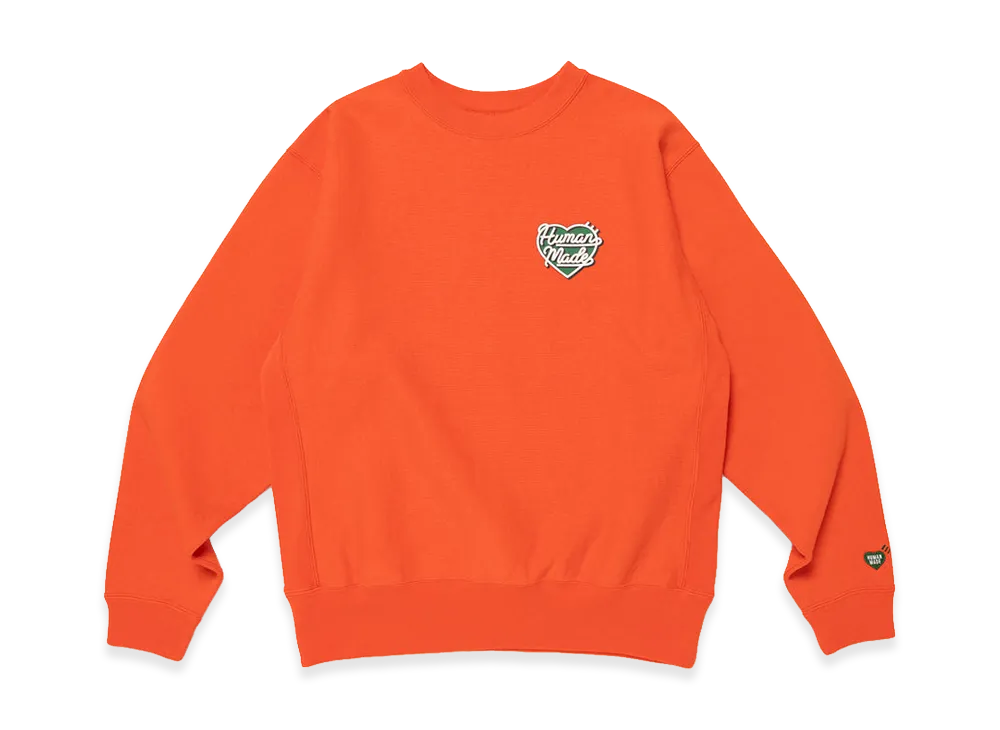 HUMAN MADE Heavyweight Sweatshirt "Orange"