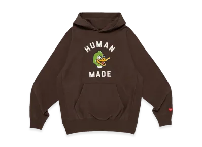 HUMAN MADE Heavyweight Hoodie "Brown"