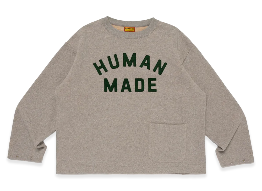 HUMAN MADE Adjustable Sweatshirt "Gray"
