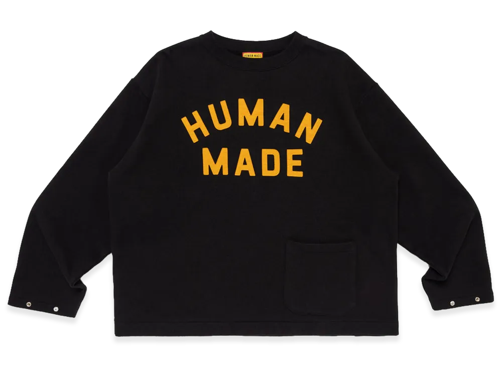 HUMAN MADE Adjustable Sweatshirt "Black"