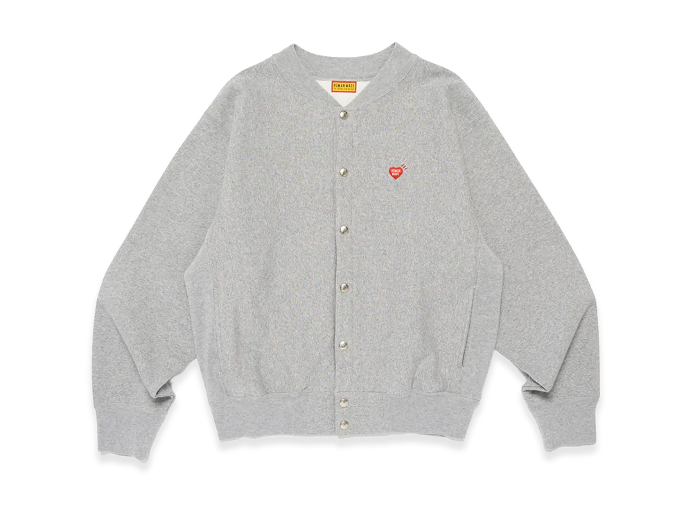 HUMAN MADE Sweat Cardigan "Gray"