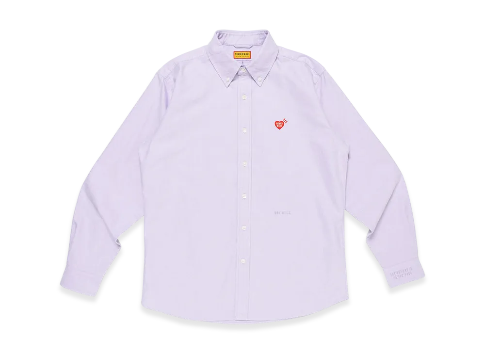 HUMAN MADE Oxford BD L/S Shirt "Purple"