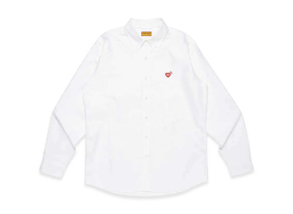 HUMAN MADE Oxford BD L/S Shirt "White"