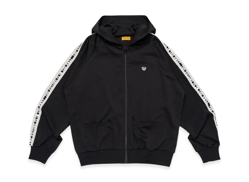 HUMAN MADE Zip-Up Hoodie "Black"