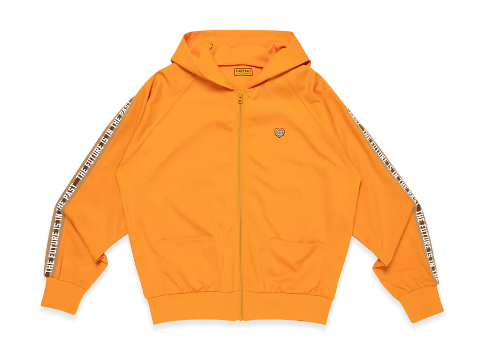 HUMAN MADE Zip-Up Hoodie "Orange"