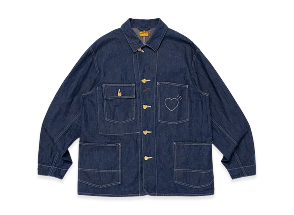 HUMAN MADE Denim Coverall Jacket "Indigo"