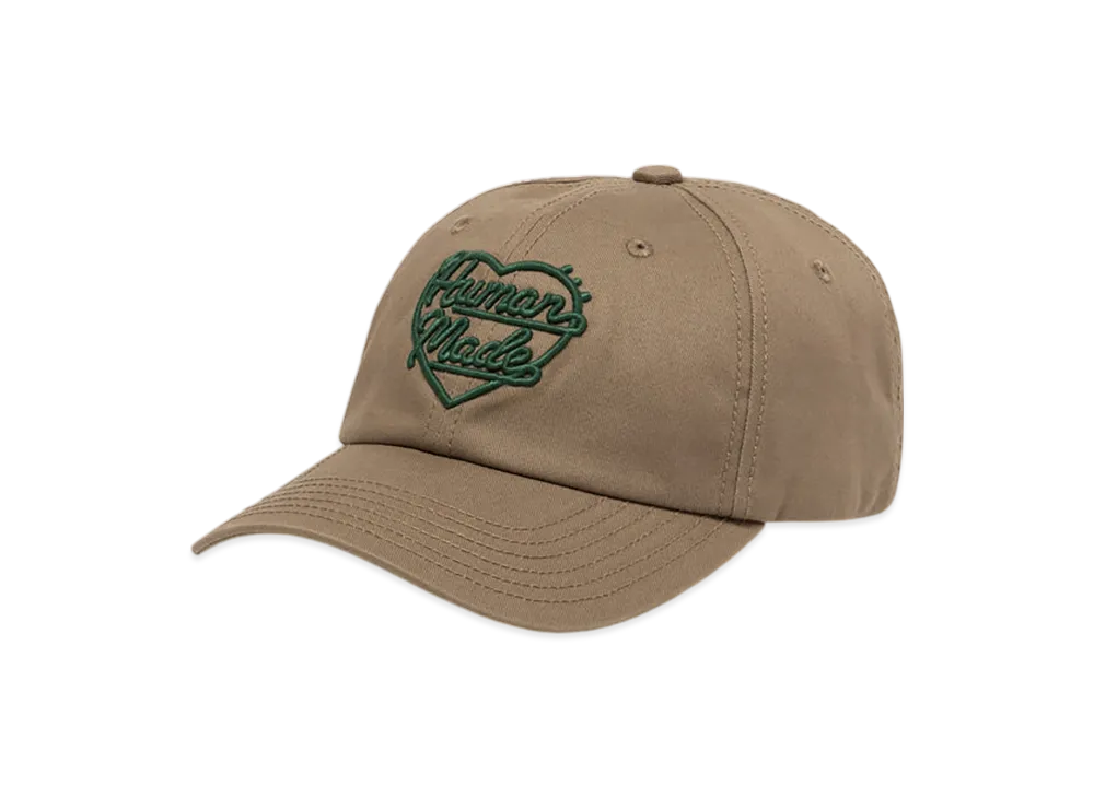 HUMANMADE 6PANEL TWILL CAP ベージュ キャップ 帽子 HM-FW25-WEEK4-010-2.webp