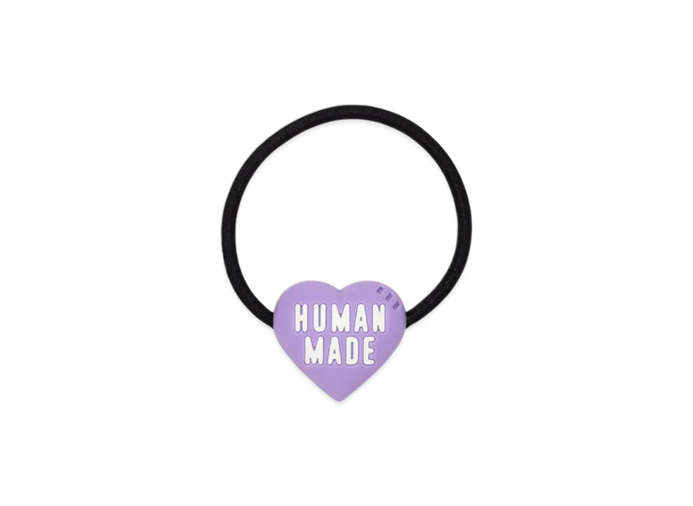 HUMAN MADE Heart Rubber Band "Purple"