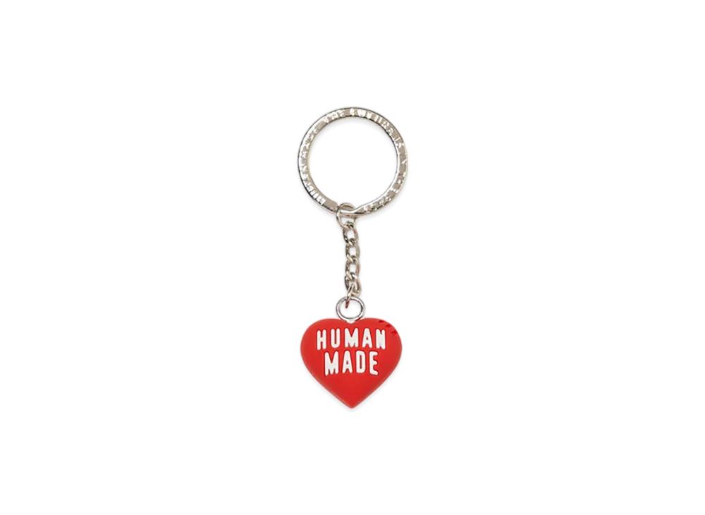 HUMAN MADE Heart Rubber Keychain "Red"