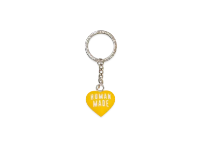 HUMAN MADE Heart Rubber Keychain "Yellow"