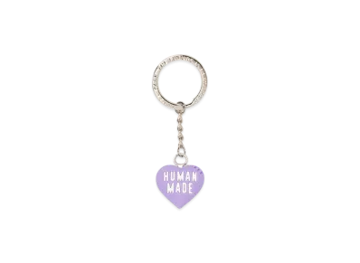 HUMAN MADE Heart Rubber Keychain "Purple"