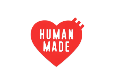 HUMAN MADE Heart Rubber Coaster "Red"