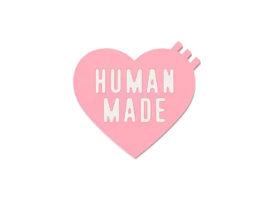HUMAN MADE Heart Rubber Coaster "Pink"