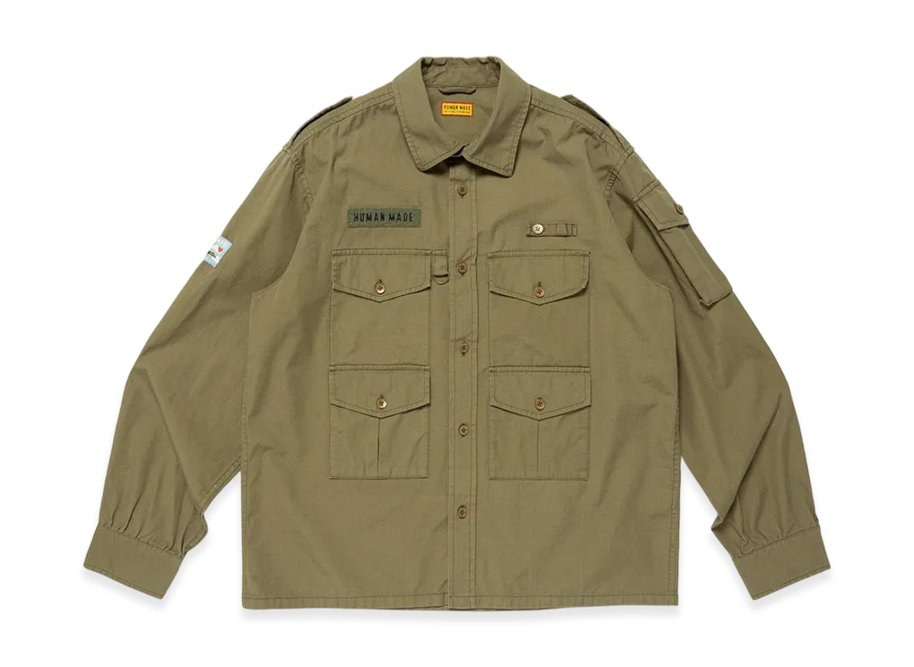 HUMAN MADE Cameraman Shirt "Olivedrab"