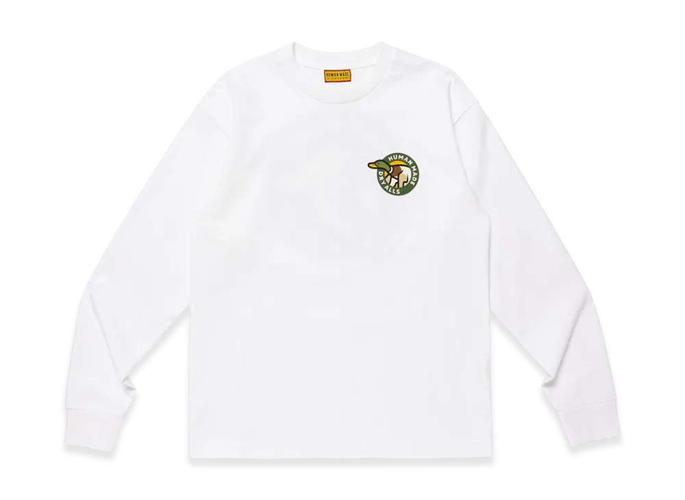 HUMAN MADE Graphic L/S T-Shirt "White"