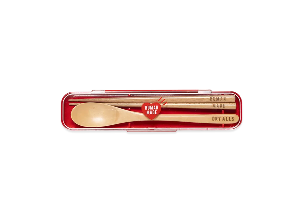 HUMAN MADE Cutlery Set "Red"