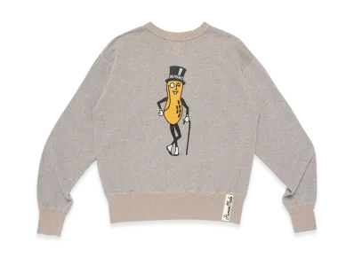 HUMAN MADE Mr.Peanut Tsuriami Sweatshirt "Gray"
