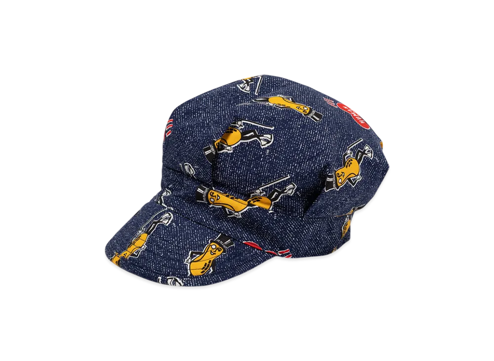 HUMAN MADE Mr.Peanut Work Cap "Navy"