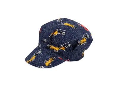 HUMAN MADE Mr.Peanut Work Cap "Navy"