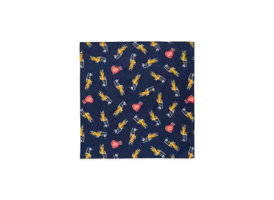 HUMAN MADE Mr.Peanut Bandana "Navy"