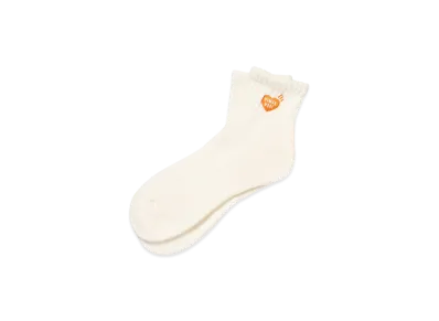 HUMAN MADE Pile Short Socks "White"