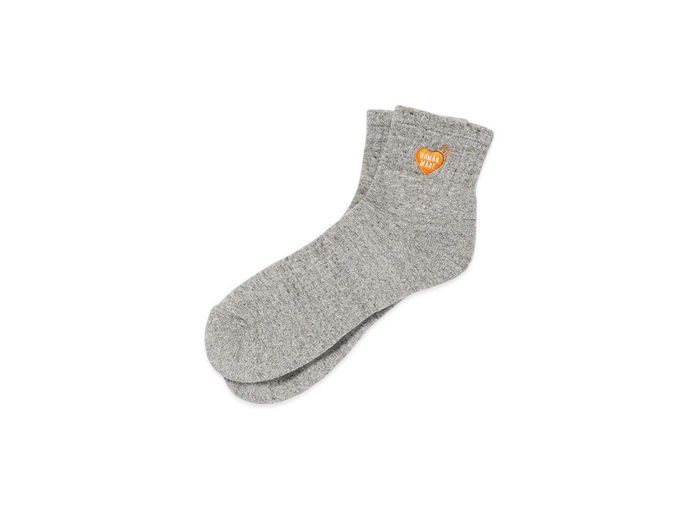 HUMAN MADE Pile Short Socks "Gray"