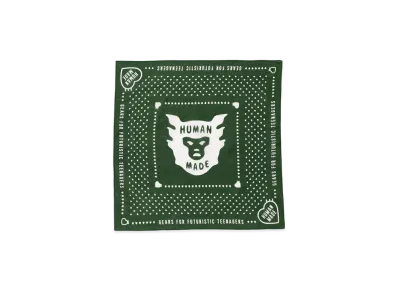 HUMAN MADE Bandana "Green"
