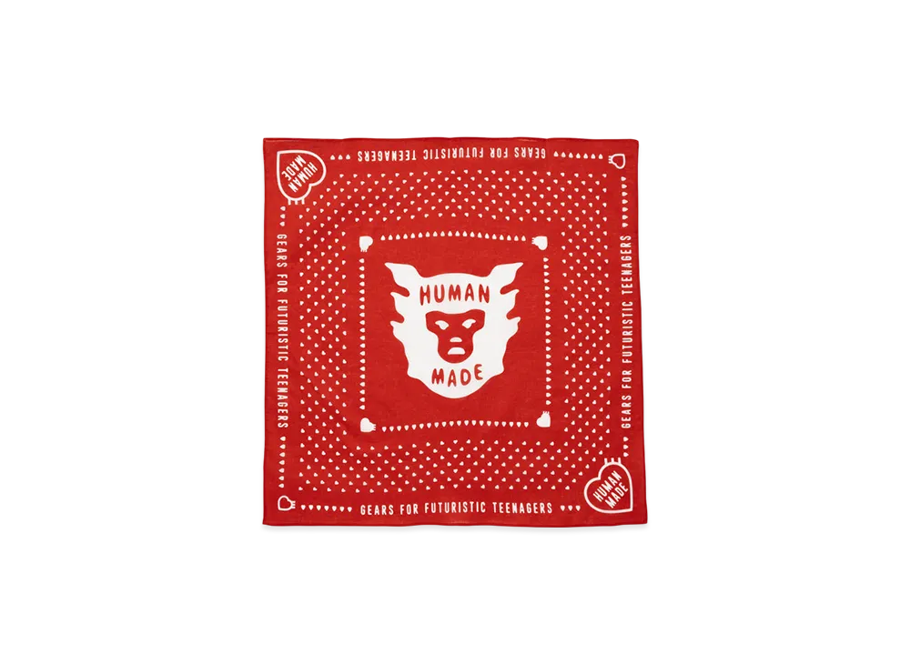 HUMAN MADE Bandana "Red"