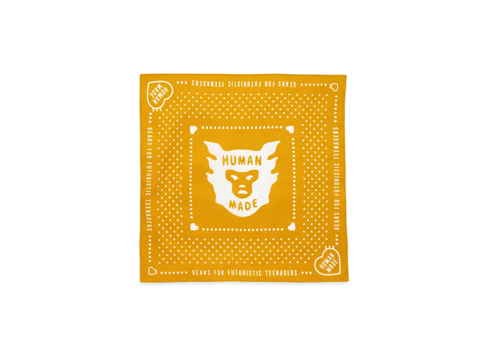 HUMAN MADE Bandana "Yellow"