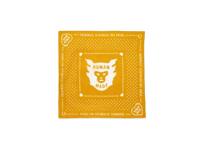 HUMAN MADE Bandana "Yellow"