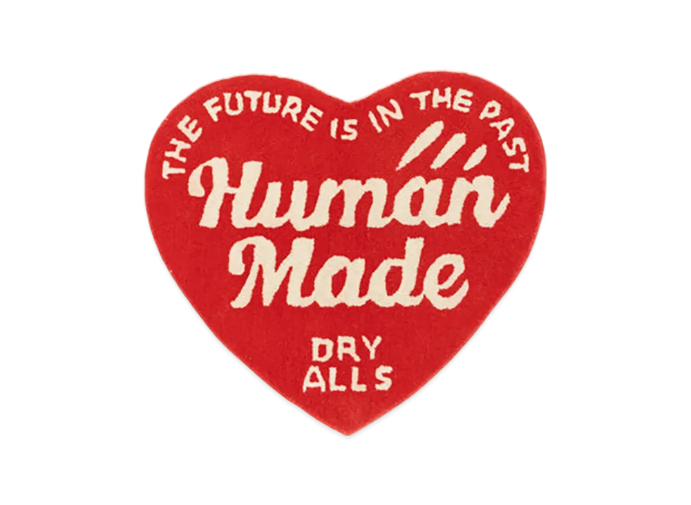 HUMAN MADE Heart Rug Medium "Red"
