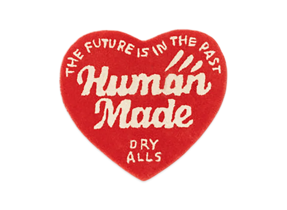 HUMAN MADE Heart Rug Small "Red"