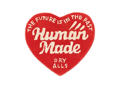 HUMAN MADE Heart Rug Small "Red"
