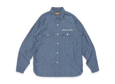 HUMAN MADE Chambray Shirt "Blue"