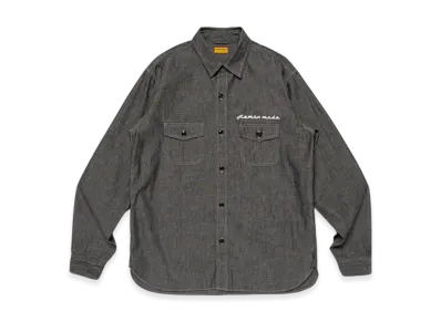 HUMAN MADE Chambray Shirt "Black"