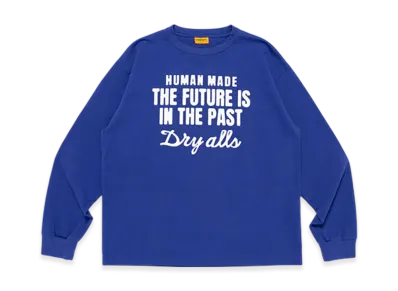 HUMAN MADE Graphic L/S T-Shirt "Blue"