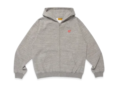 HUMAN MADE Classic Zip-Up Sweat Hoodie "Gray"