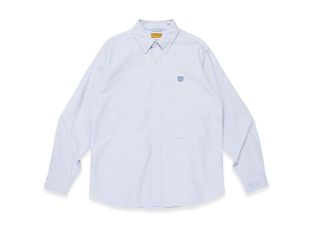 HUMAN MADE Striped Oxford BD Shirt "Blue"