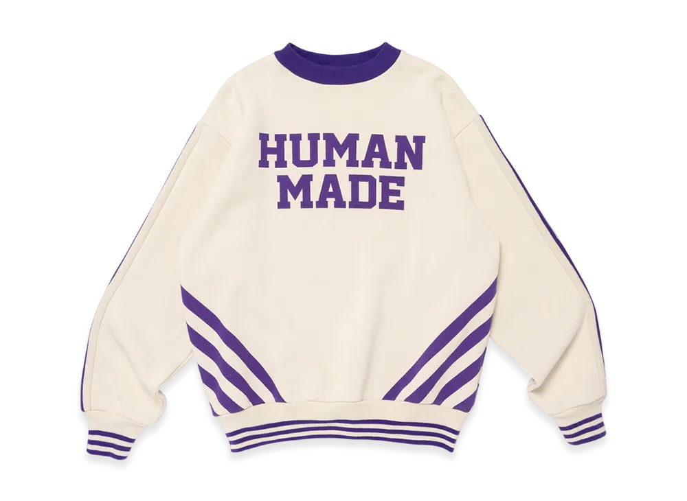 HUMAN MADE Elbow Patch Sweatshirt "White"