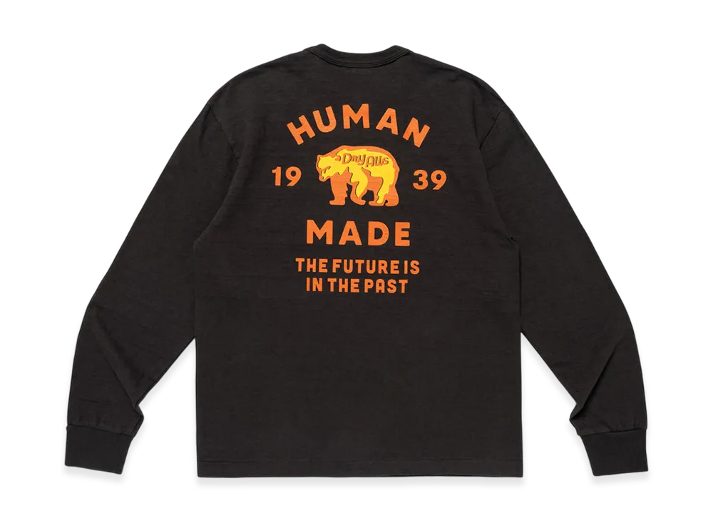 HUMAN MADE Graphic L/S T-Shirt "Black"