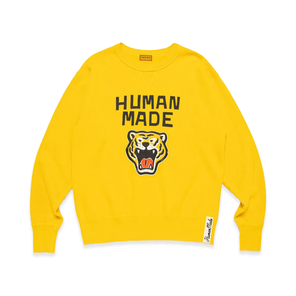 HUMAN MADE Tsuriami Sweatshirt "Yellow"