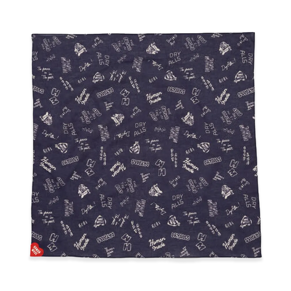 HUMAN MADE Bandana "Navy"