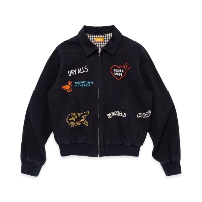 HUMAN MADE Zip-Up Blouson "Navy"