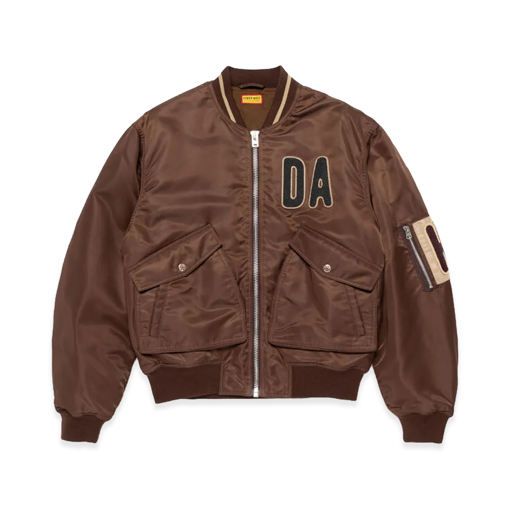 HUMAN MADE Bomber Jacket "Brown"