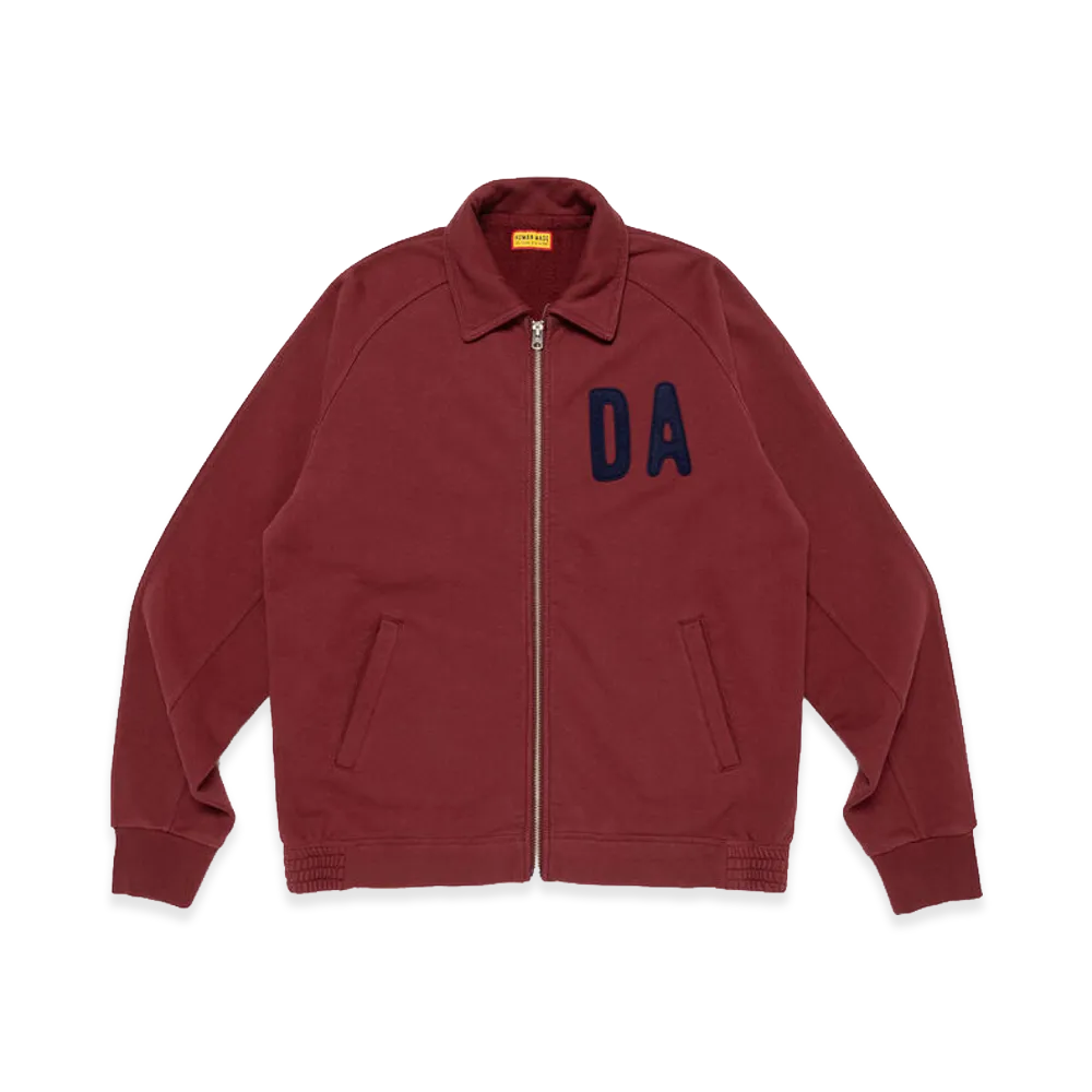 HUMAN MADE Zip-Up Sweatshirt "Burgundy"