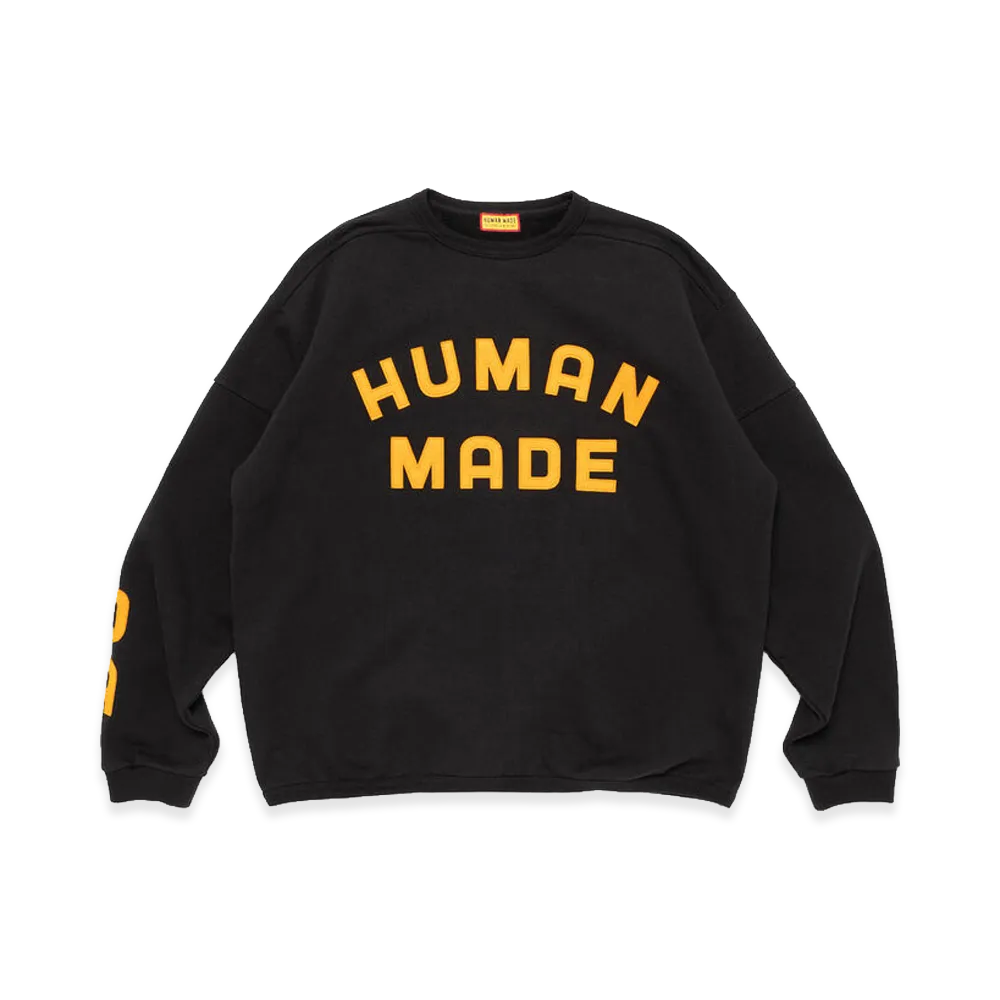 HUMAN MADE Crewneck Sweatshirt "Black"
