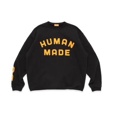 HUMAN MADE Crewneck Sweatshirt "Black"