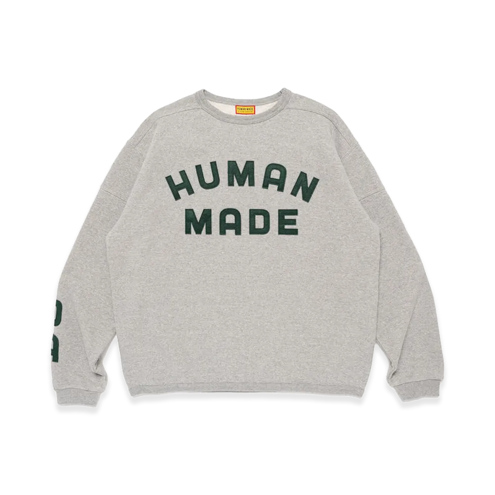 HUMAN MADE Crewneck Sweatshirt "Gray"