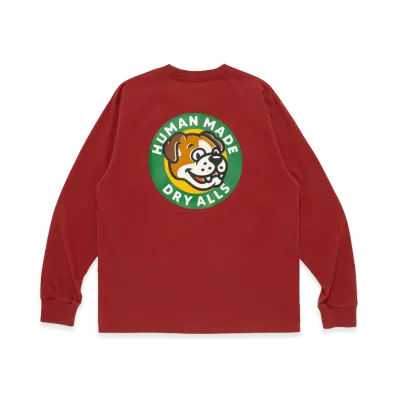 HUMAN MADE Graphic L/S T-Shirt "Burgundy"