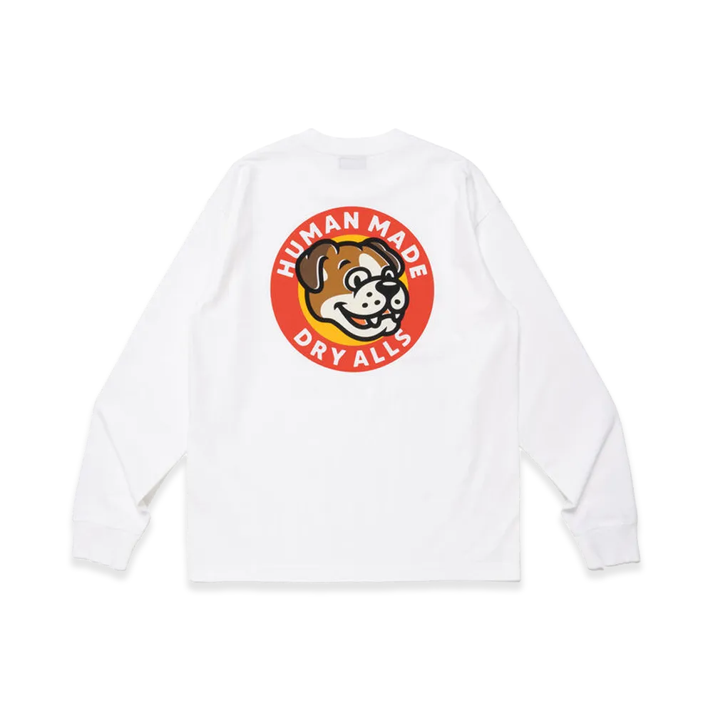 HUMAN MADE Graphic L/S T-Shirt "White"